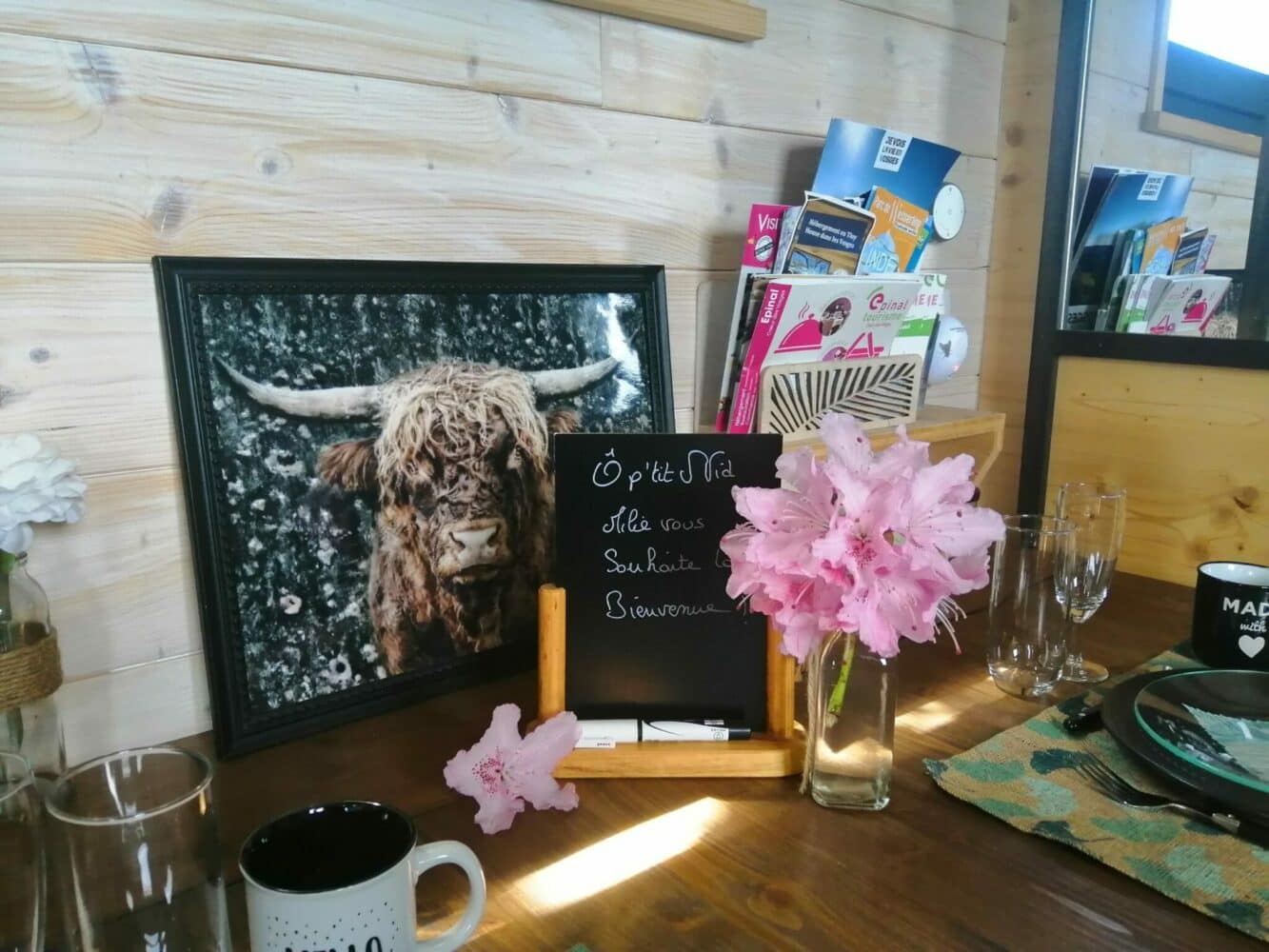 Message de bienvenue