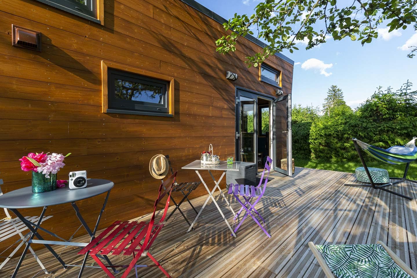 Extérieur Tiny House - Terrasse