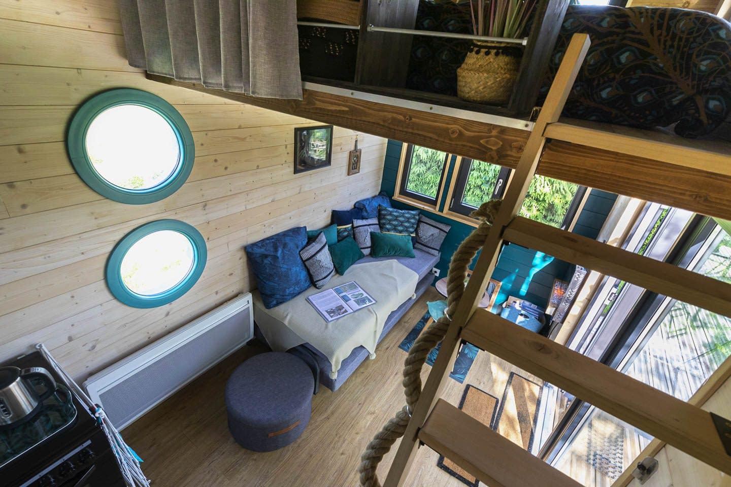 Intérieur Tiny House - Salon